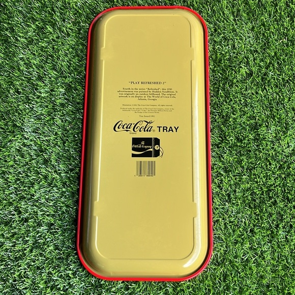 COCA-COLA Play Refreshed Metal Tray - Picture 2 of 9
